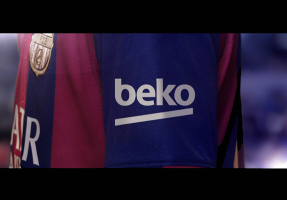 Beko en campagne TV avec les stars du FC Barcelone