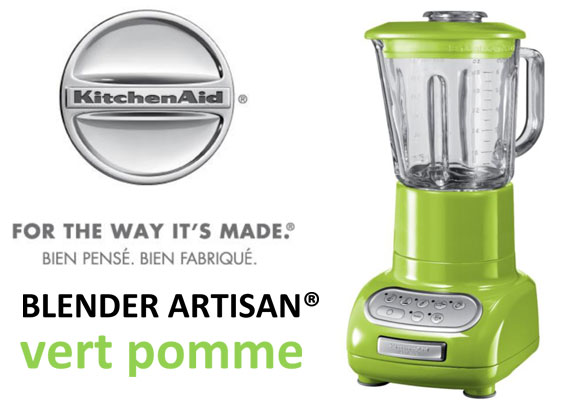 Le Blender Artisan devient vert pomme