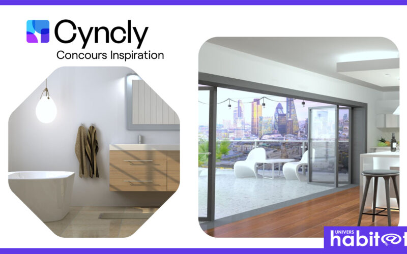 Cyncly lance un concours mondial de concepts cuisine, salle de bains et bureaux