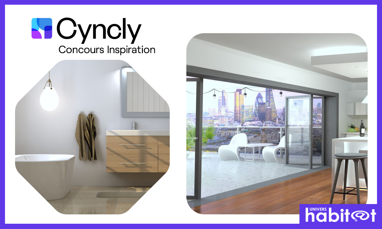 Cyncly lance un concours mondial de concepts cuisine, salle de bains et bureaux