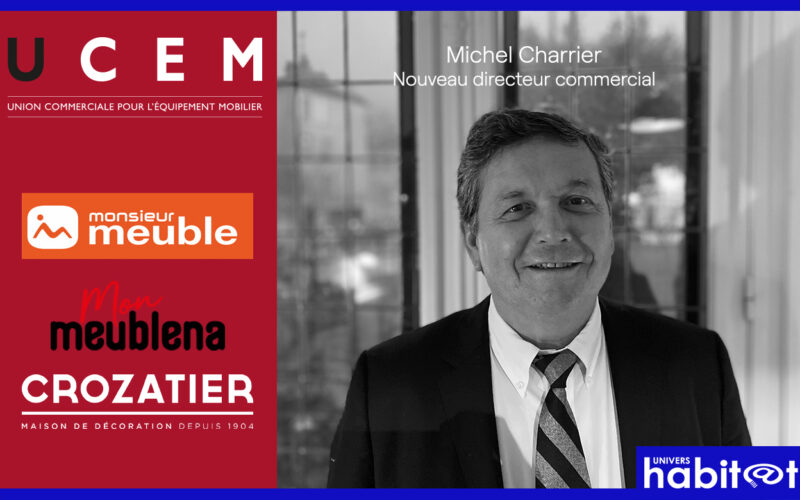 Michel Charrier est nommé directeur commercial du groupe UCEM