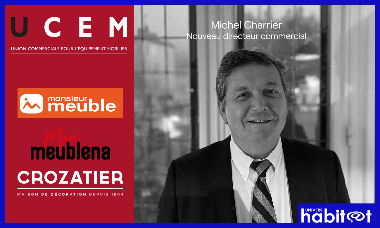 Michel Charrier est nommé directeur commercial du groupe UCEM