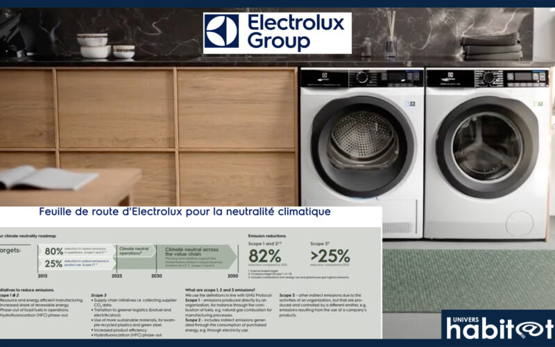 En avance sur son plan, le groupe Electrolux atteint un objectif climatique scientifique plus que prometteur