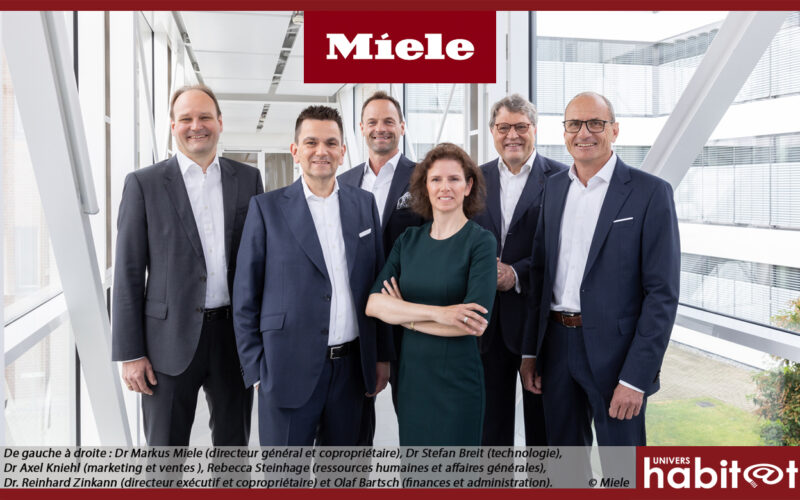 Avec +12,2% de CA, Miele prouve sa résilience et poursuit ses avancées technologiques