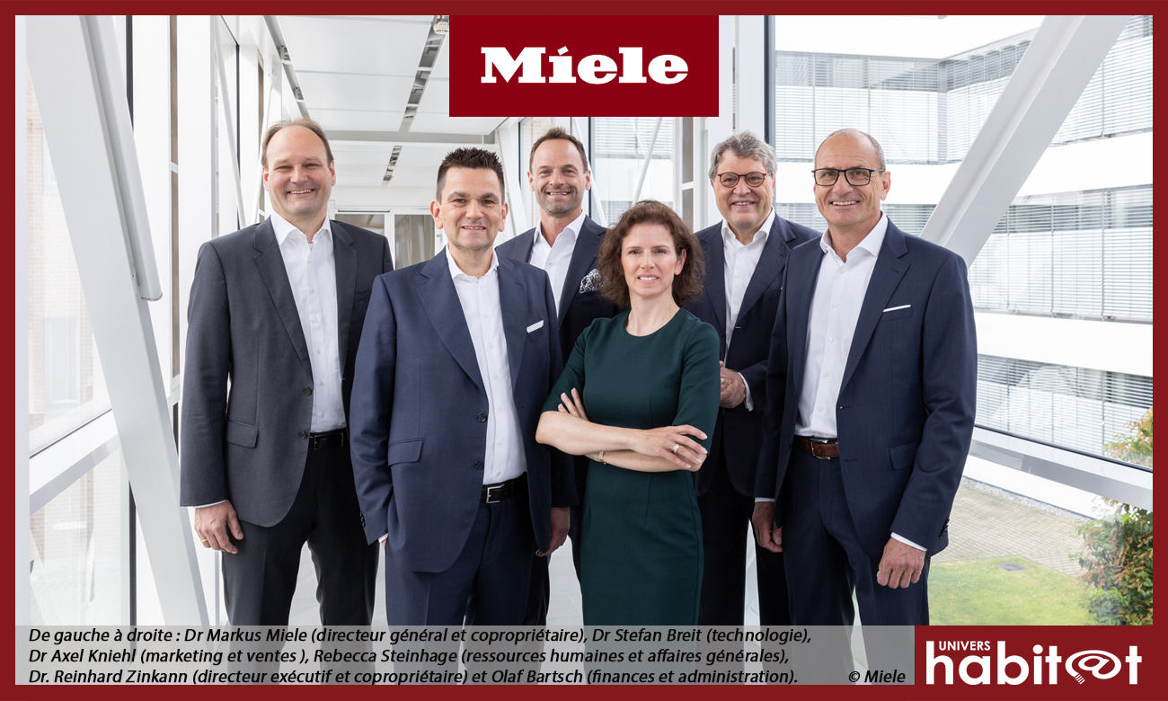 Avec +12,2% de CA, Miele prouve sa résilience et poursuit ses avancées technologiques