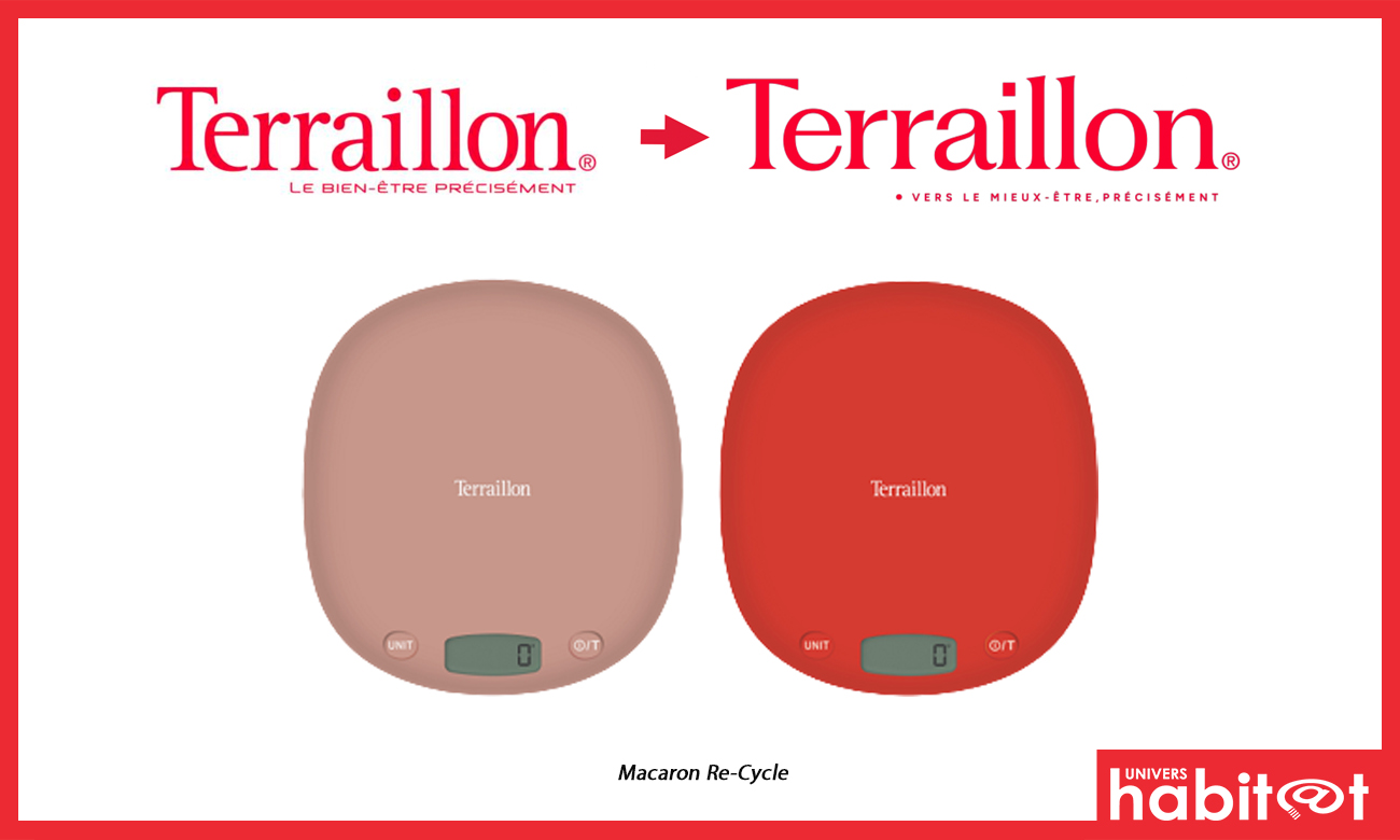 Teraillon modernise son logo et révèle ses nouvelles balances Macaron
