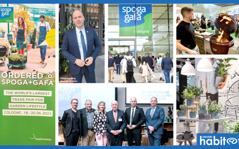 spoga+gafa, salon international de l’industrie du jardin et des loisirs, monte en puissance pour son édition 2023 (18-20 juin, Cologne)