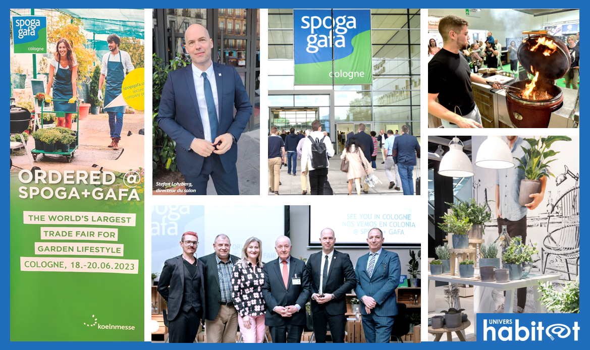spoga+gafa, salon international de l’industrie du jardin et des loisirs, monte en puissance pour son édition 2023 (18-20 juin, Cologne)