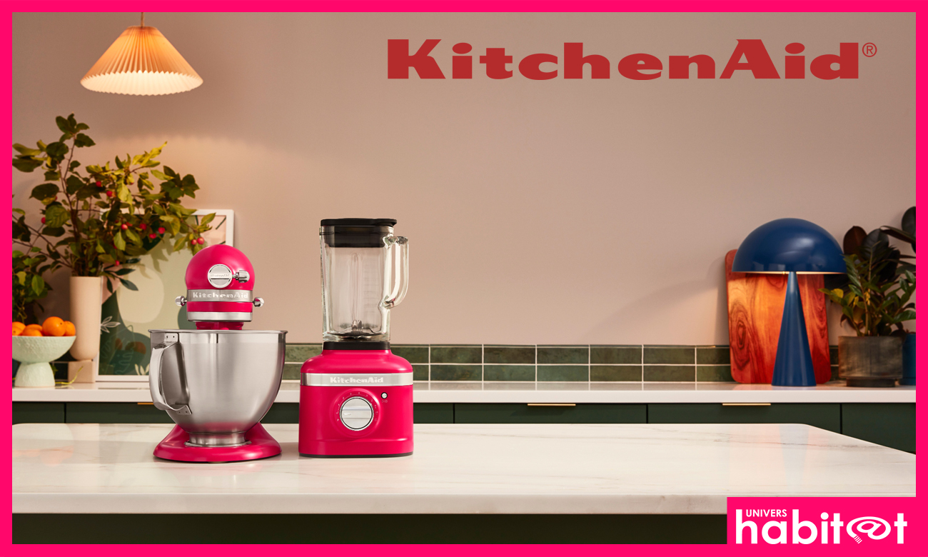 KitchenAid se pare de l’Hibiscus, sa nouvelle couleur de l’année