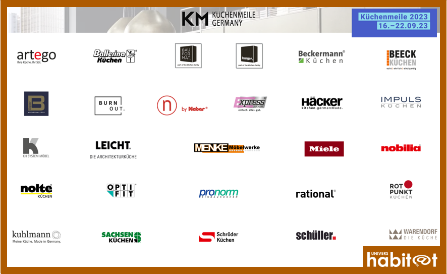 KuchenMeile, le plus grand événement mondial de l’industrie de la cuisine, sera de retour du 16 au 22 septembre