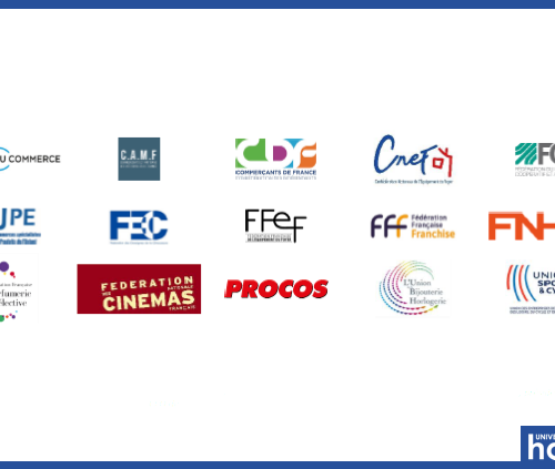 Le plafonnement de l’indexation des loyers commerciaux demandé par 15 fédérations de commerçants dont la CNEF, PROCOS et la FFF