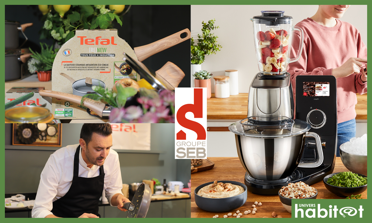 Avec ses marques Tefal et Moulinex, le groupe Seb réinvente la cuisine 