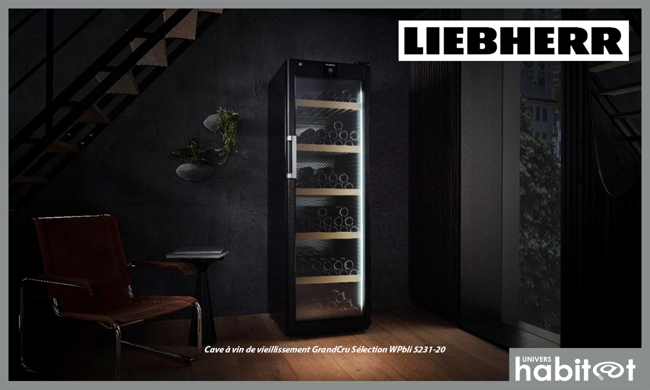 Liebherr dévoile ses nouvelles caves à vin de conservation à la pointe de la technologie