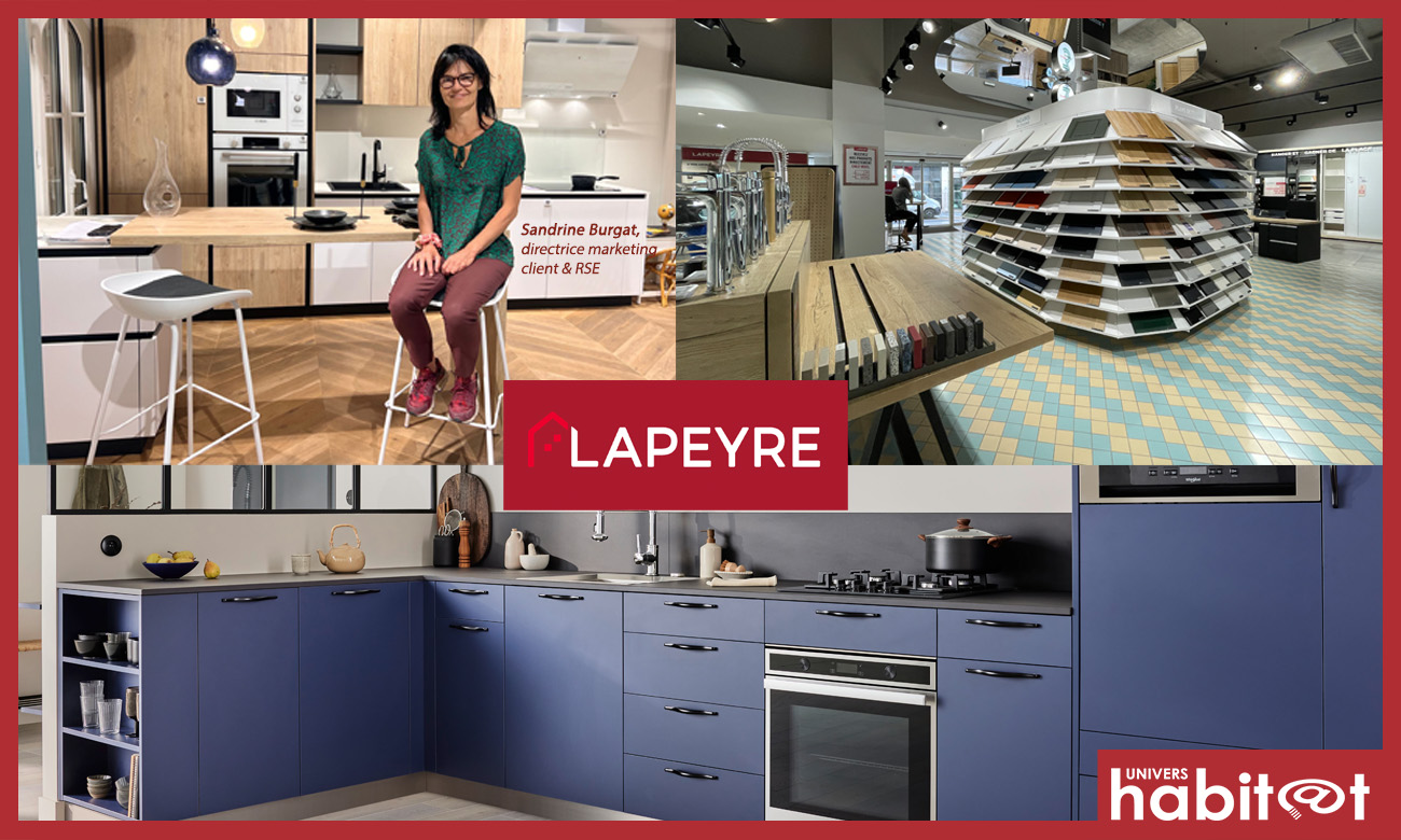 Pour Lapeyre, la cuisine représente un virage stratégique