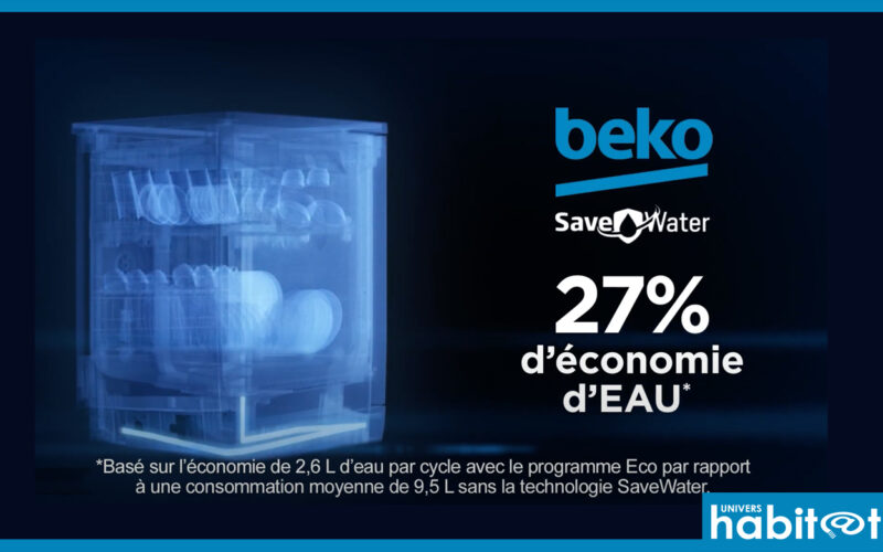 Beko prône sa technologie SaveWater® dans une 3e campagne TV