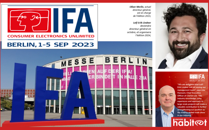 L’IFA, salon mondial de l’électronique et de l’électroménager, de retour à Berlin du 1er au 5 septembre