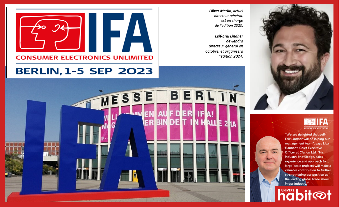 L’IFA, salon mondial de l’électronique et de l’électroménager, de retour à Berlin du 1er au 5 septembre