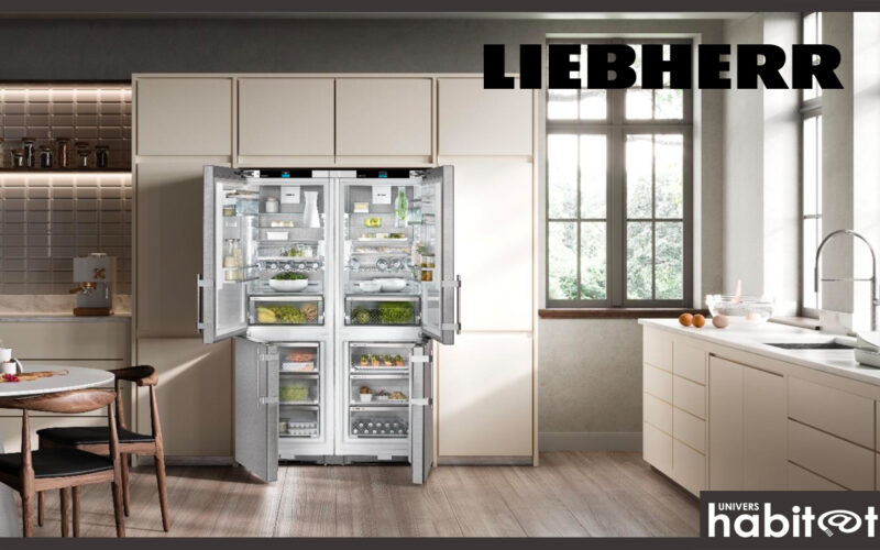 Liebherr dévoile son nouveau réfrigérateur américain side-by-side BLUPerformance