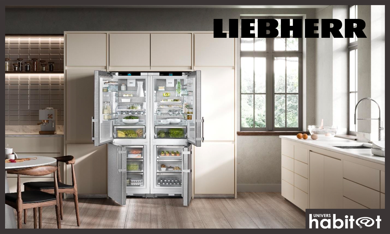 Liebherr dévoile son nouveau réfrigérateur américain side-by-side BLUPerformance