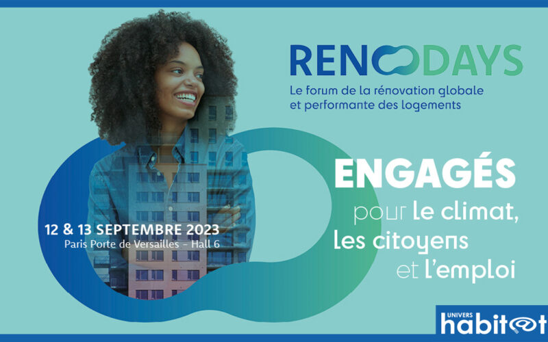 RenoDays organise sa 1ère édition à Paris les 12 et 13 septembre