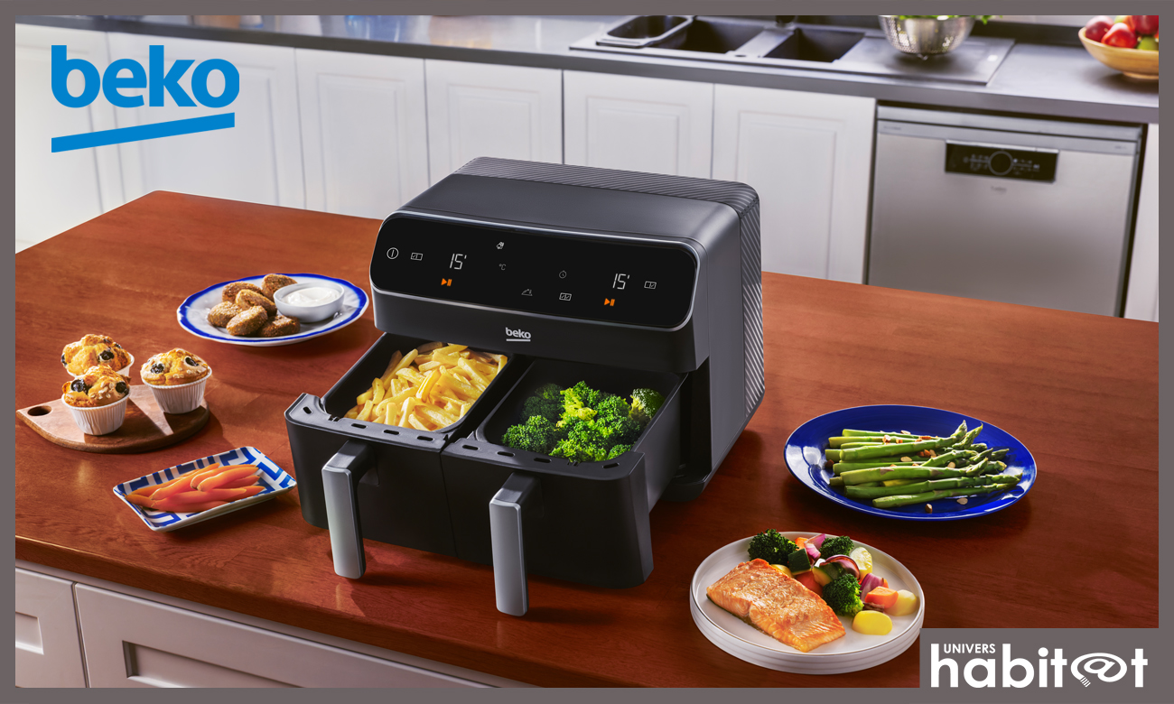 Beko révèle ExpertFry, sa friteuse à air chaud alliant performance et design