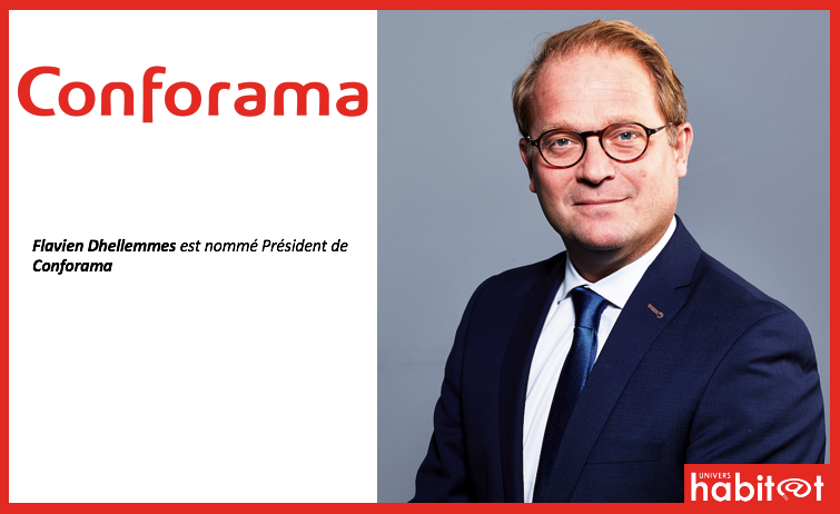 Flavien Dhellemmes est nommé Président de Conforama