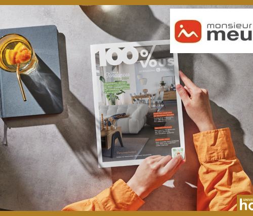 Monsieur Meuble affirme son ADN dans son nouveau magazine 100%Vous
