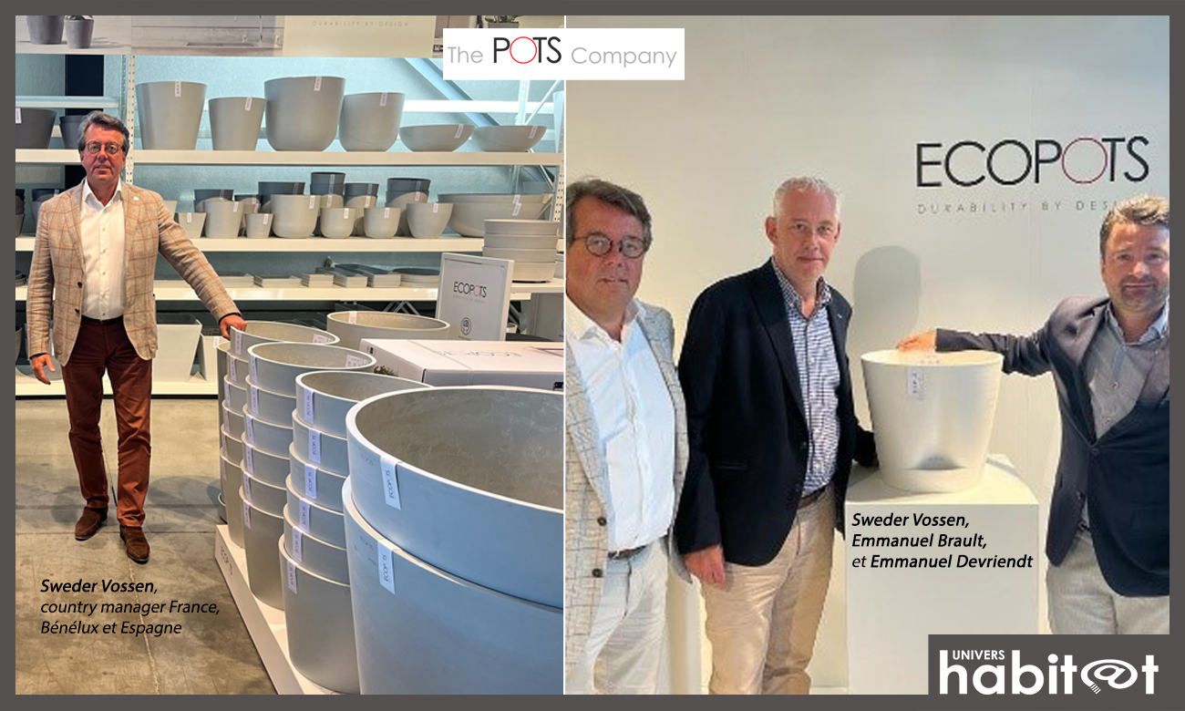Avec Ecopots et Cerapots, The Pots Company déploie une nouvelle approche commerciale sur le marché français