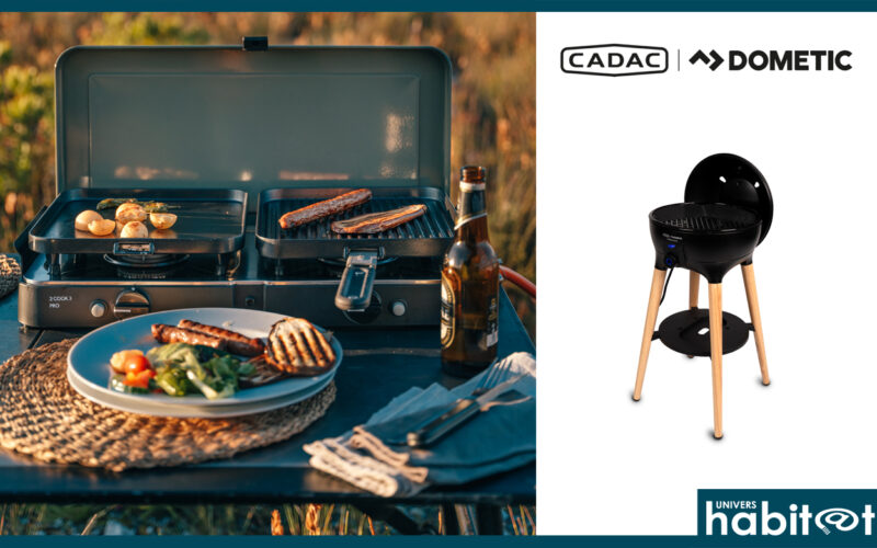 Cadac | Dometic propose des barbecues multifonctionnels, nomades et urbains