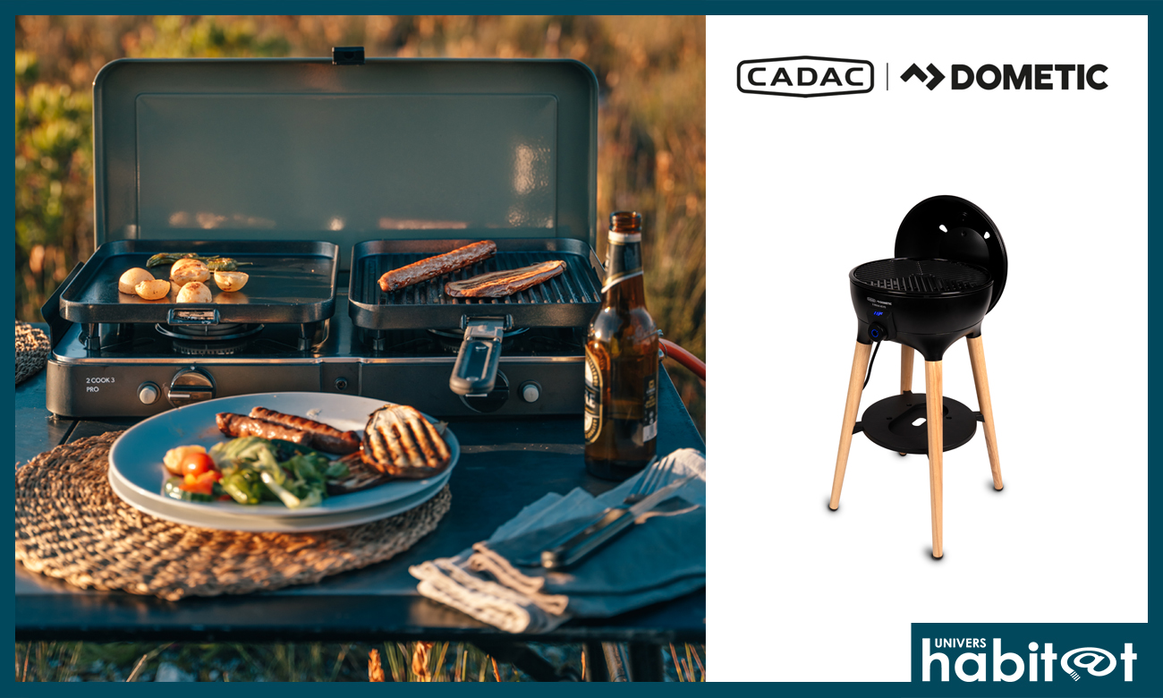 Cadac | Dometic propose des barbecues multifonctionnels, nomades et urbains
