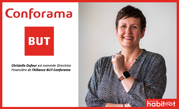 Christelle Dufour est nommée directrice financière de l’Alliance BUT – Conforama