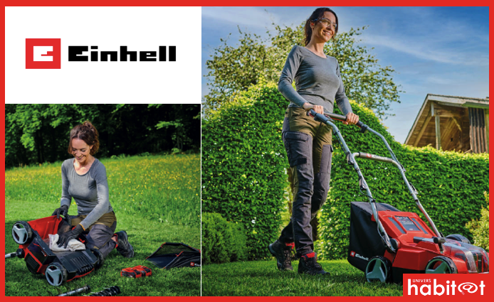 Einhell renforce son offre d’outillage électroportatif avec le scarificateur 3 en 1 GE-SA 36/35 Li-Solo