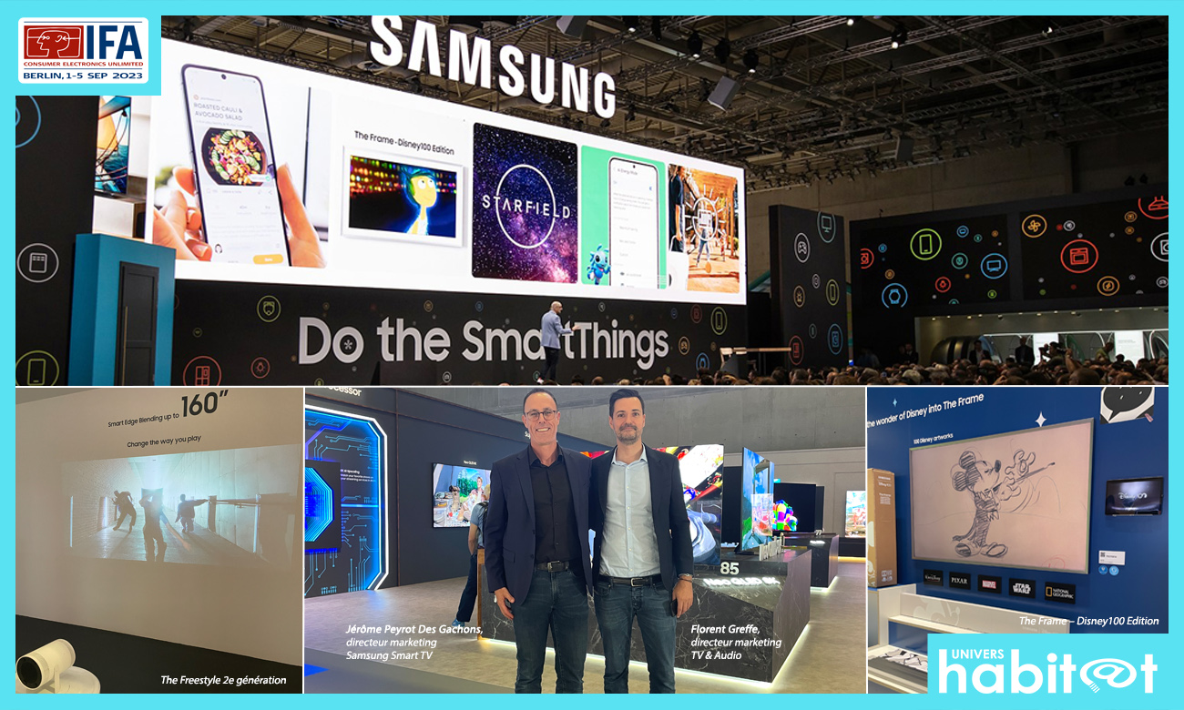 IFA : Samsung renforce son offre de téléviseurs autour de la connectivité, de l’éco-responsabilité et de la performance