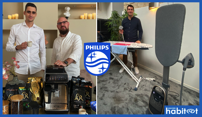 Philips innove pour de meilleures expériences sur le café, le repassage et le défroissage
