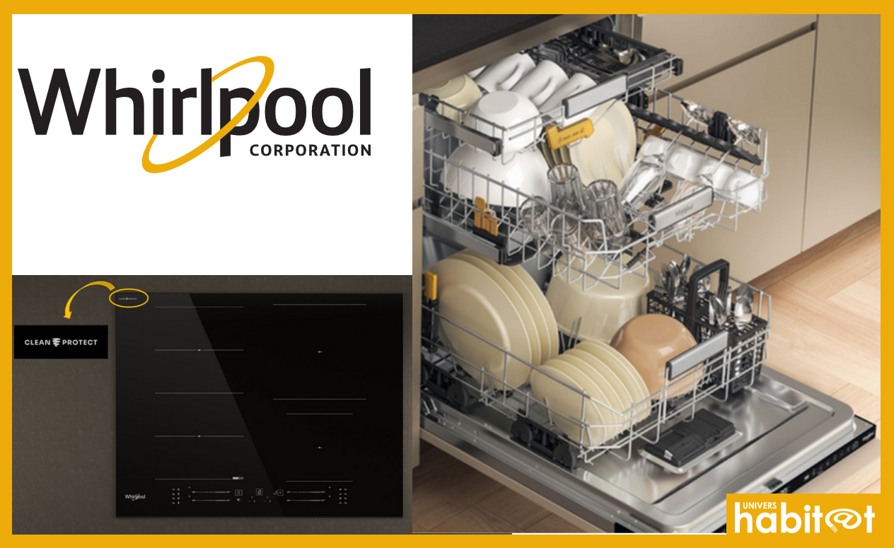 Whirlpool continue d’innover pour plus d’efficacité et d’éco-responsabilité en cuisine