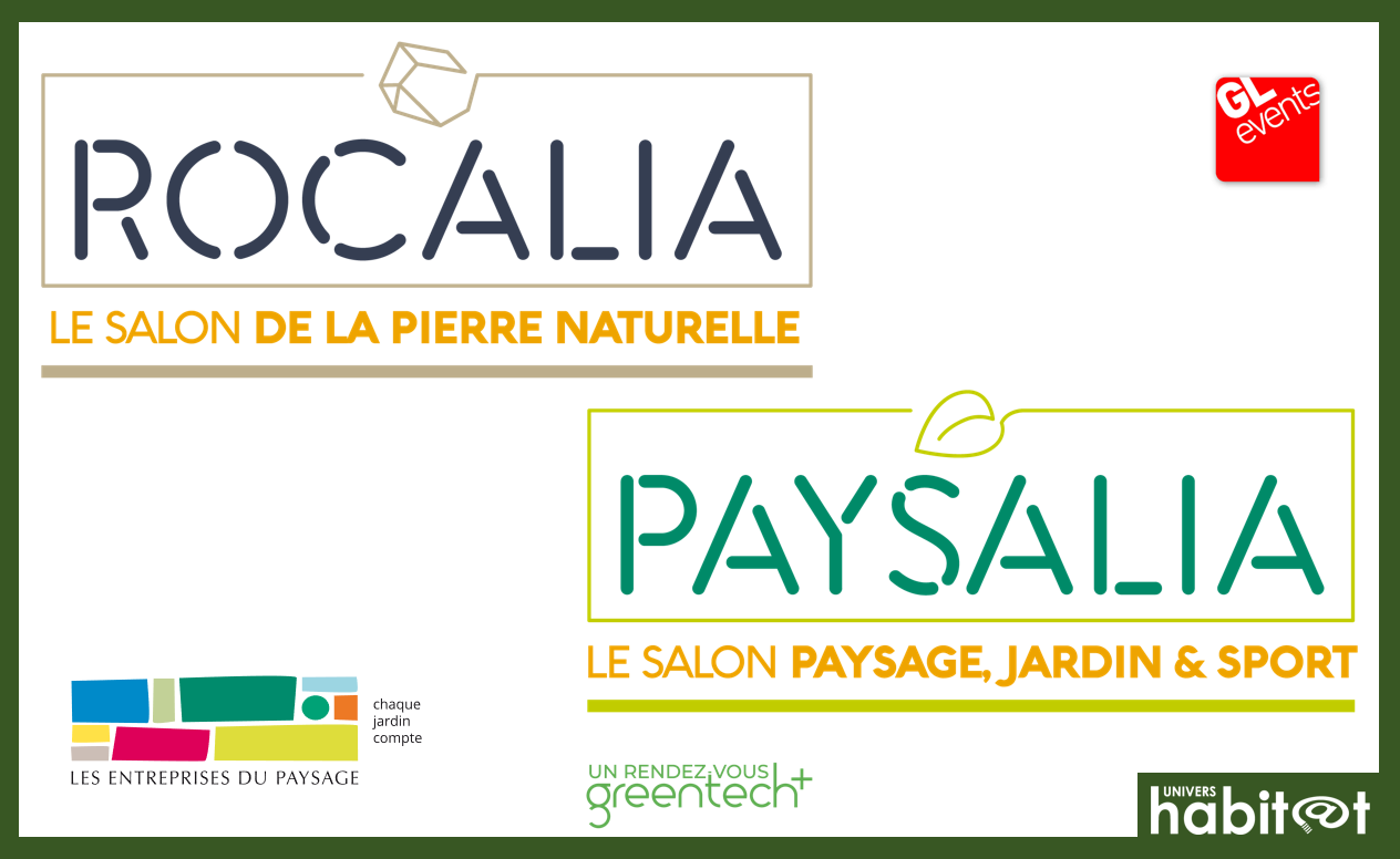 Les salons Paysalia et Rocalia de retour du 5 au 7 décembre à Lyon