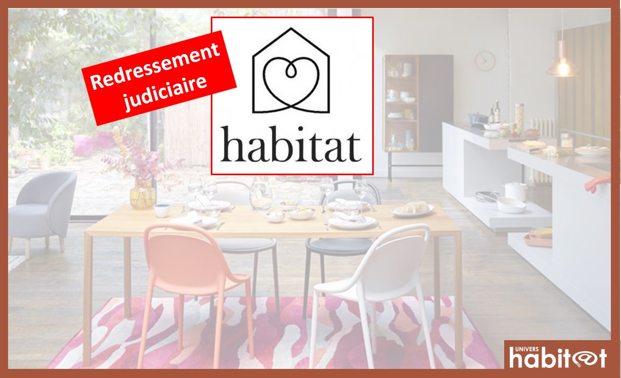 L’enseigne Habitat est placée en redressement judiciaire