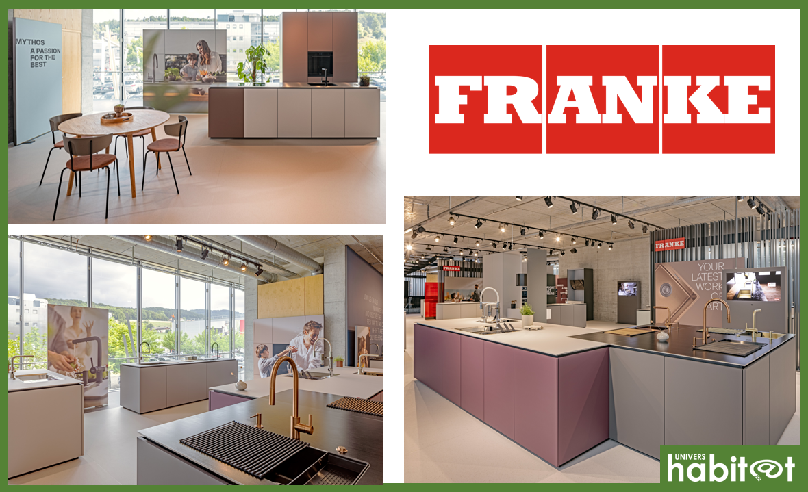 Franke a inauguré un showroom flambant neuf de 350 m² en Suisse