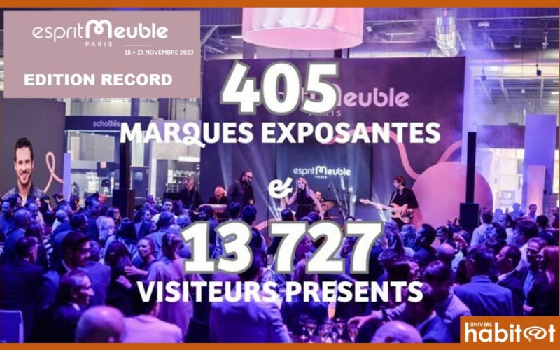 Un nouveau succès pour EspritMeuble-EspritCuisine avec 13 727 visiteurs en 4 jours