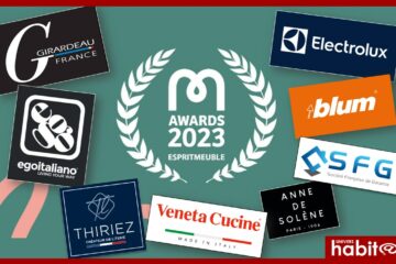 Girardeau, Egoitaliano, Thiriez, Veneta Cucine, Electrolux, Blum, SFG et Anne de Solene distingués par les M-Awards 2023 d’EspritMeuble-EspritCuisine