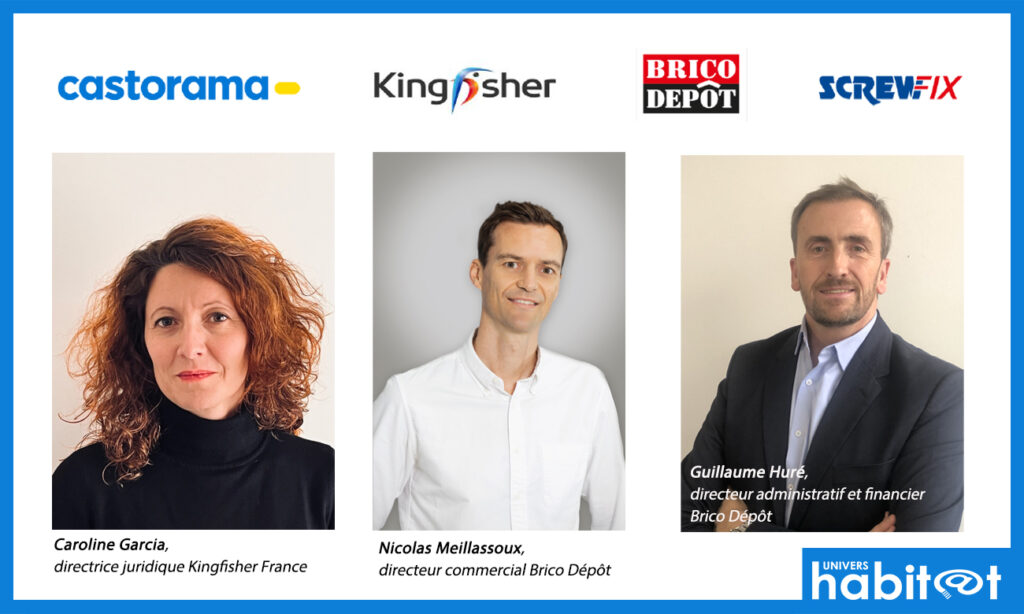 Kingfisher France annonce 3 nominations Univers Habitat