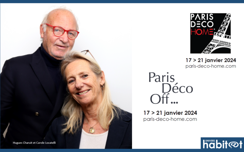 Paris Déco Off & Paris Déco Home, un double rendez-vous du 17 au 21 janvier