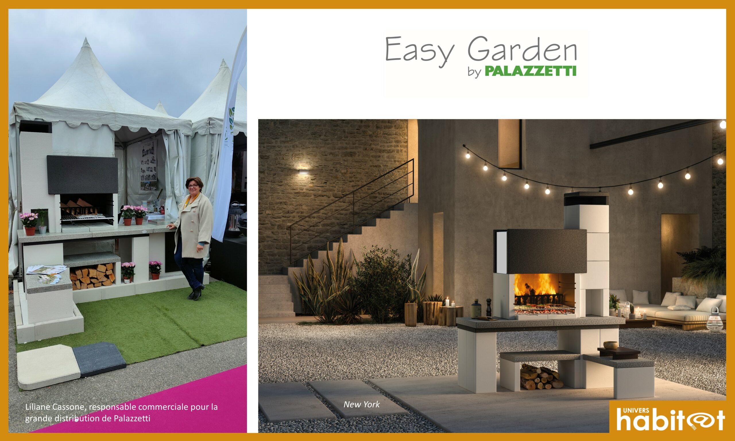 Easy Garden by Palazzetti : des cuisines extérieures efficaces, esthétiques et personnalisées