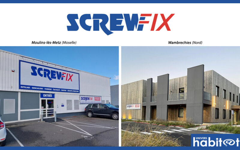 Screwfix accélère son déploiement en France en ouvrant 3 nouveaux magasins