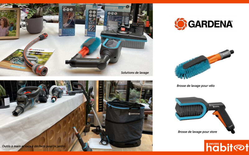 Gardena présente des solutions de nettoyage et d’outillage efficaces 