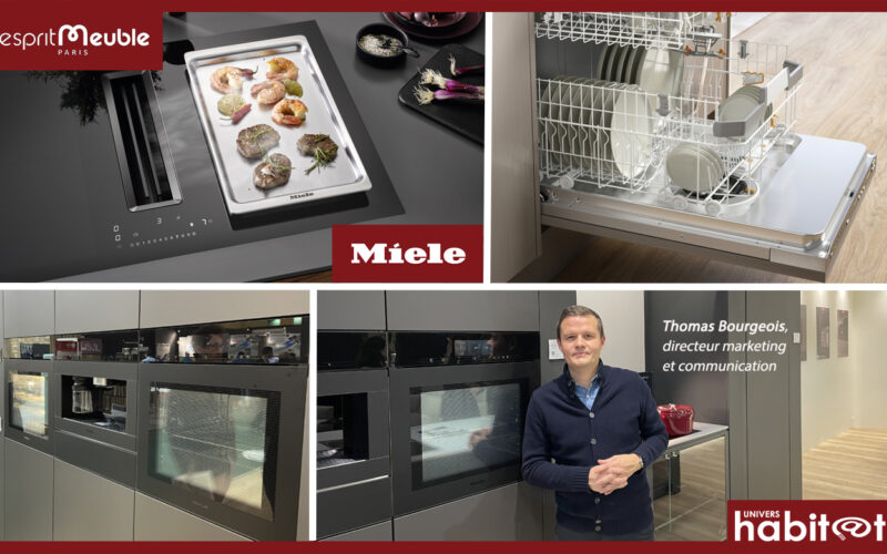 À l’aube de ses 125 ans, Miele démontre son savoir-faire en cuisine [EspritMeuble 2023]