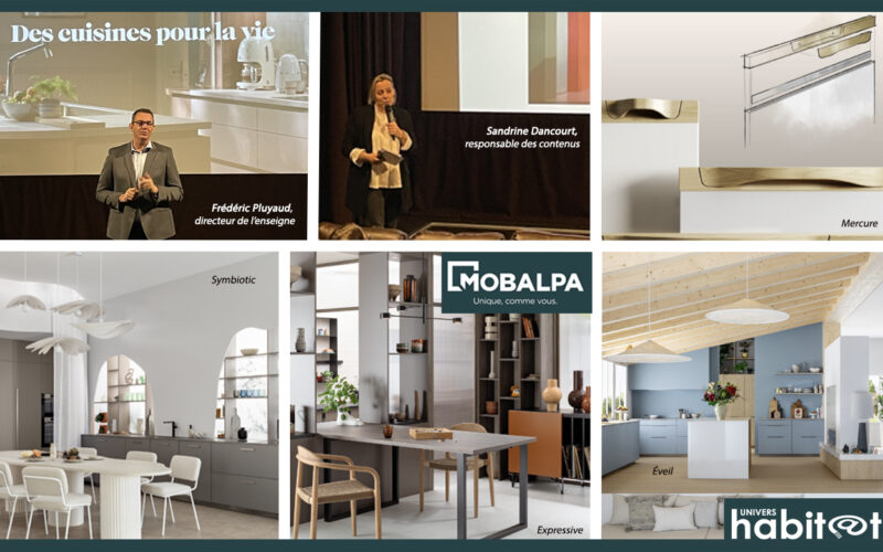 Mobalpa place l’usage et le design au cœur de sa communication et de ses nouvelles collections