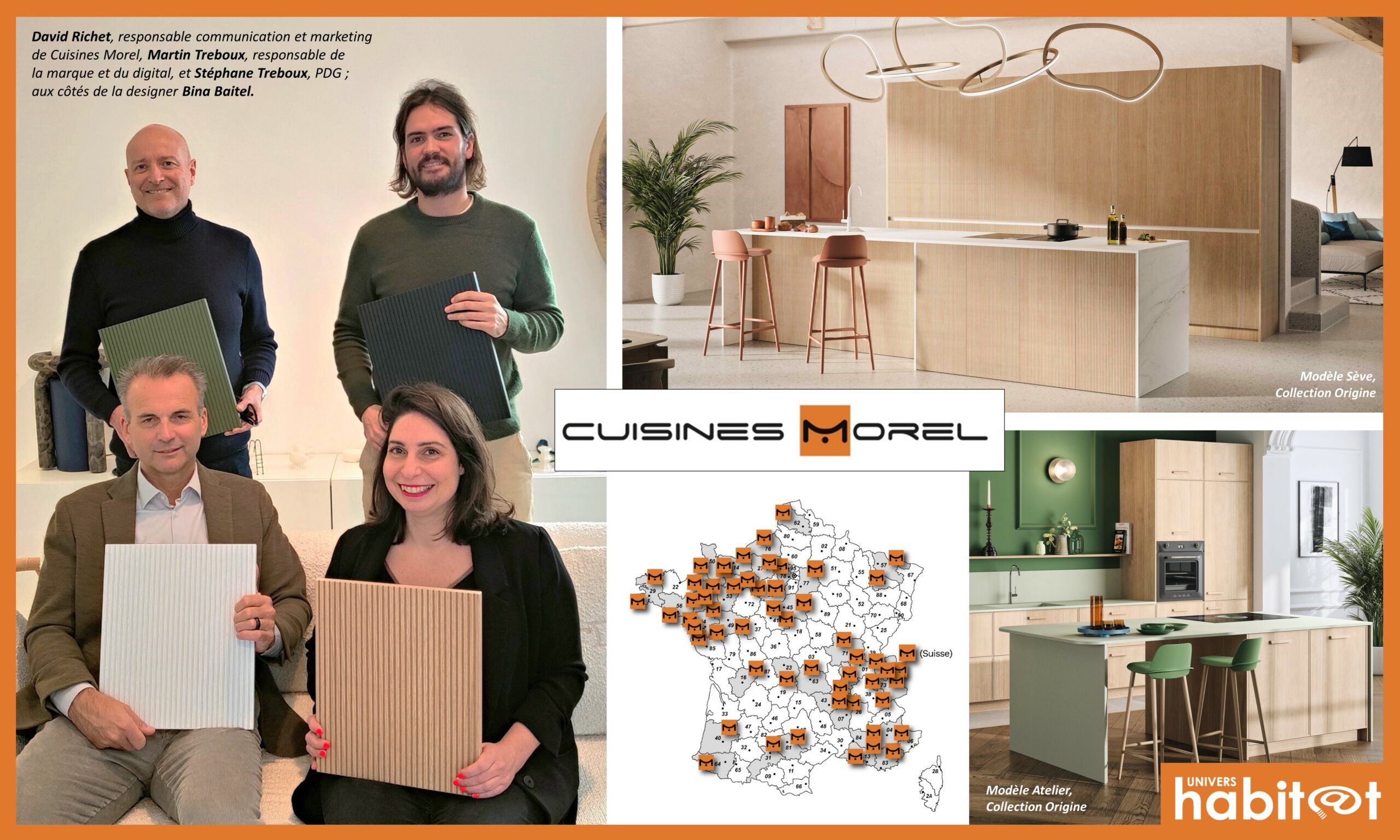Cuisines Morel : un fabricant-distributeur alliant artisanat et innovation, avec une approche humaine