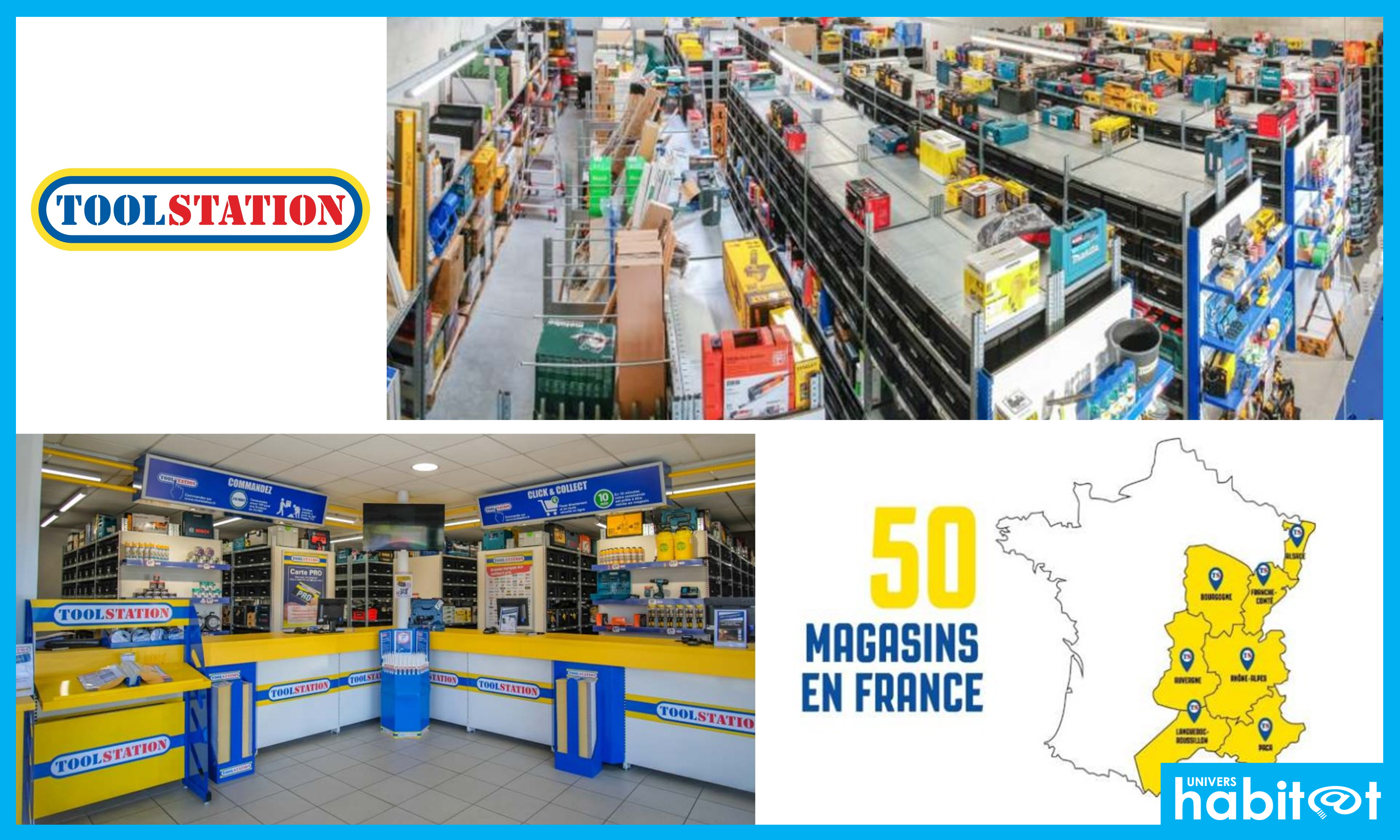 Toolstation, concept atypique de distribution d’outillage, continue d’essaimer en France