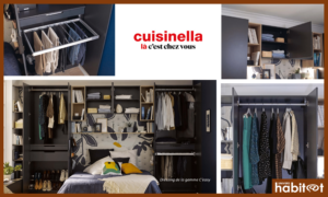 Cuisinella lance son nouveau dressing modulable C’easy